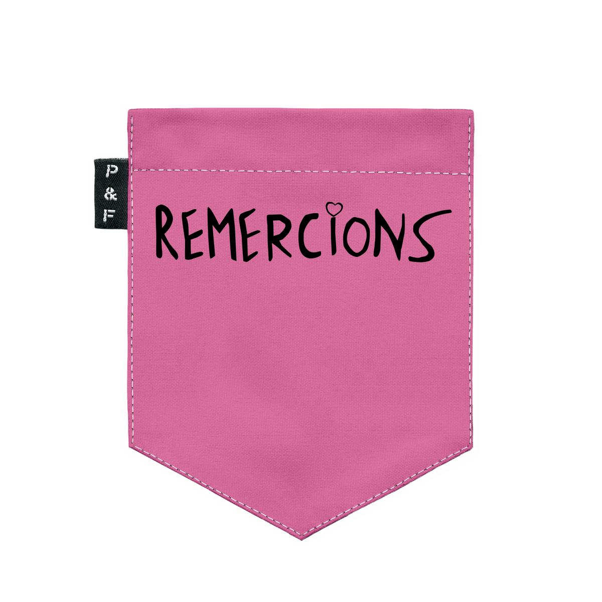 Tote Bag à poche Mishel Kekourge Remercions