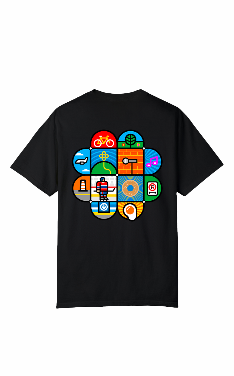 T-shirt MONtreal