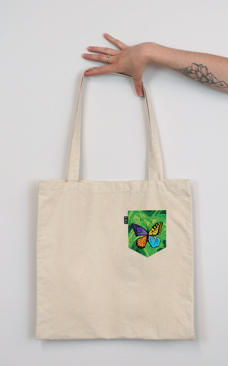 Pocket Tote Bag To each his own color - Intellectual Disability Week