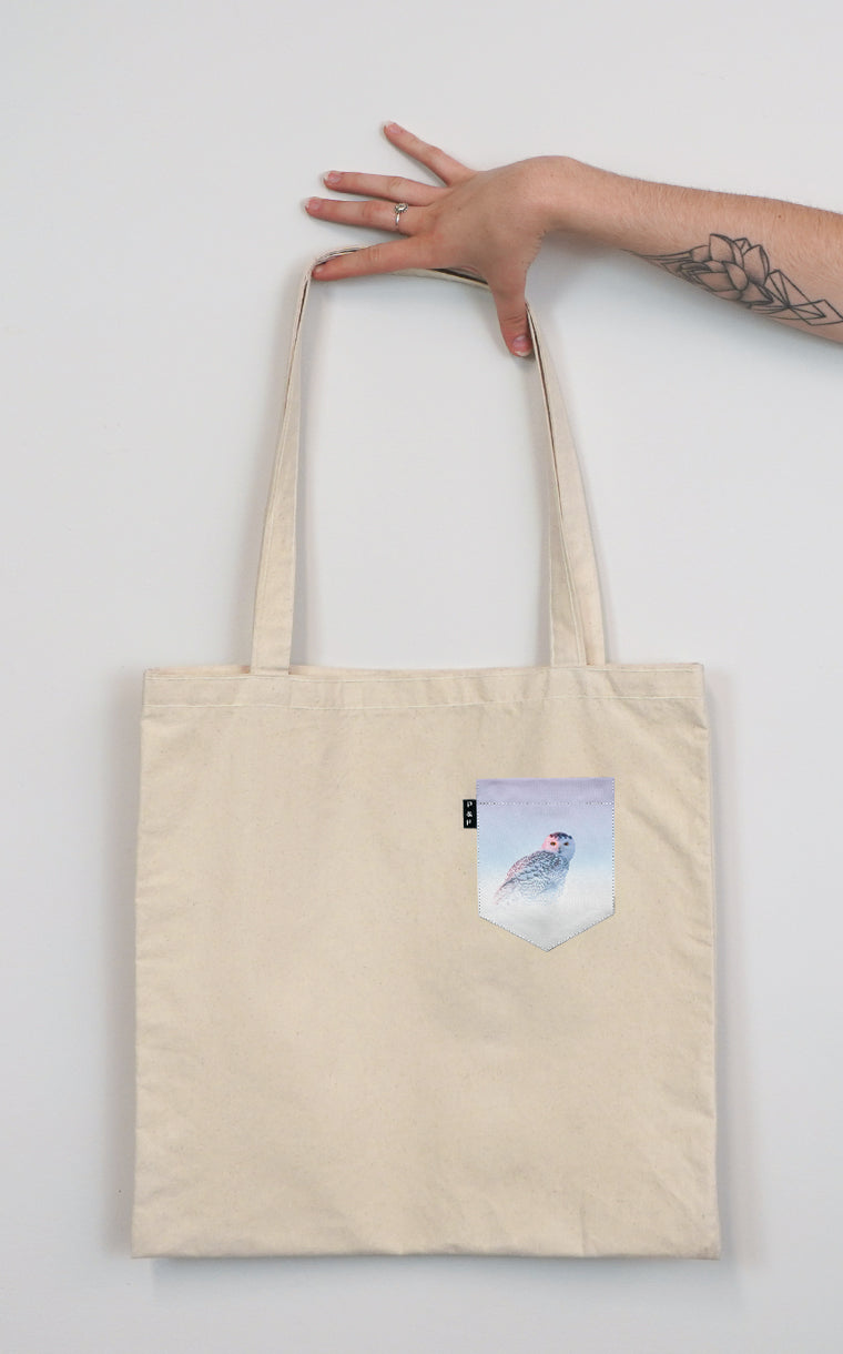 Tote Bag with pocket Craque tanuk