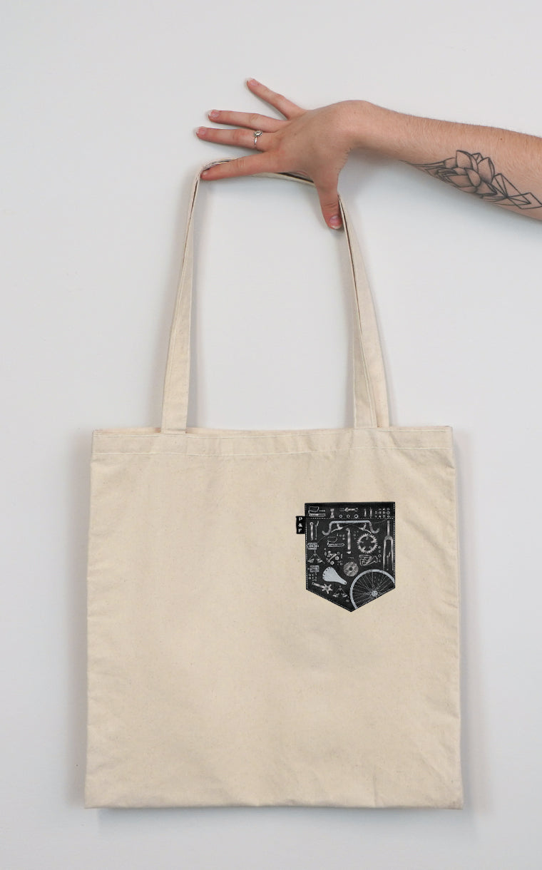 David Bécane Pocket Tote Bag