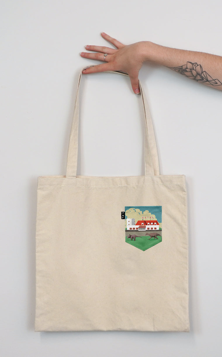 Tote Bag à poche Dinonrepart