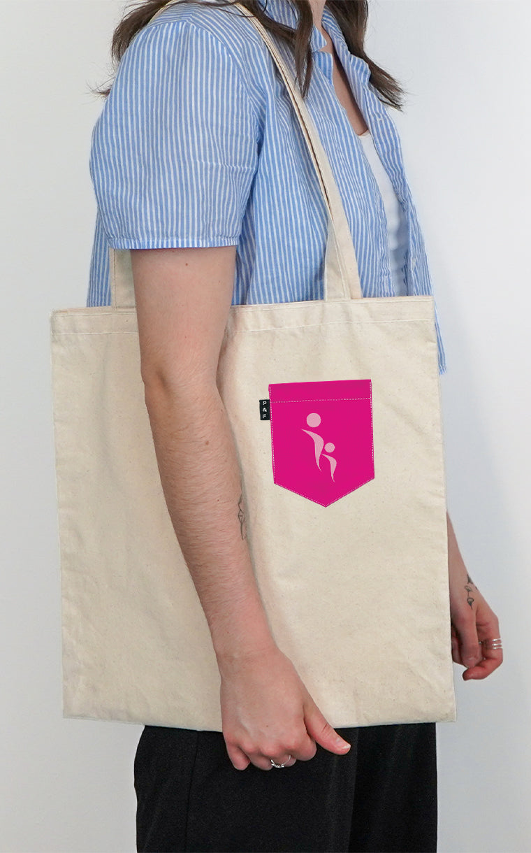 Tote Bag à poche Fondation de l'Hôpital du Suroît
