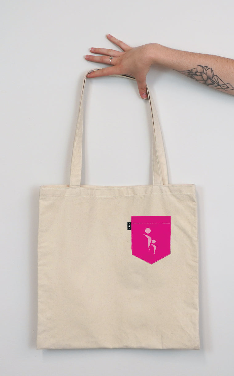 Tote Bag à poche Fondation de l'Hôpital du Suroît