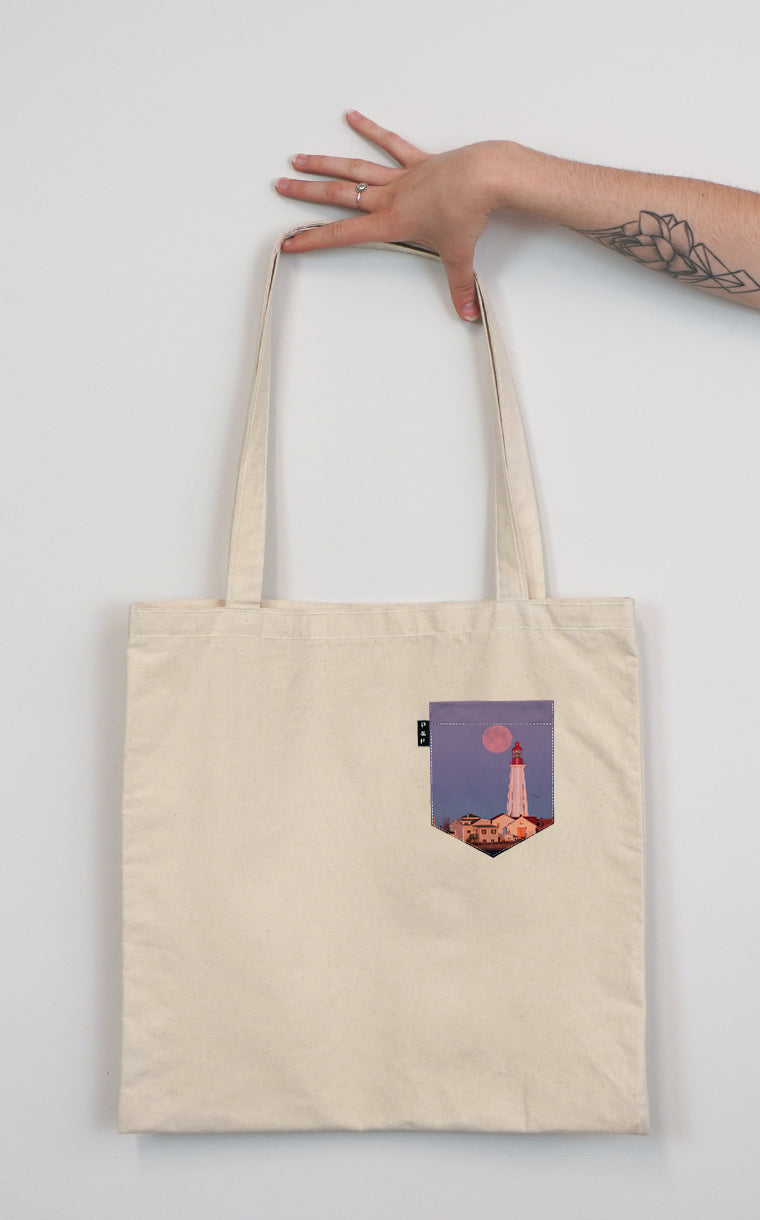 Full Phare Pocket Tote Bag