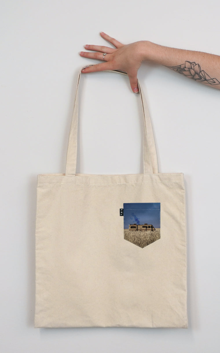 Heisenberg Lettuce Pocket Tote Bag