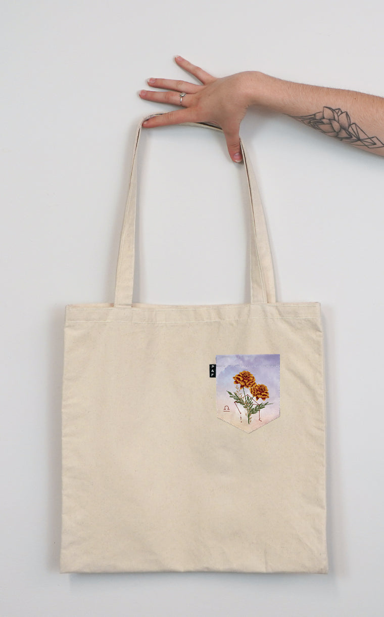 Tote Bag à poche Libra toi de choisir