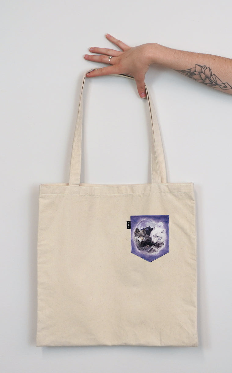 Tote Bag with Loup-Dacris pocket