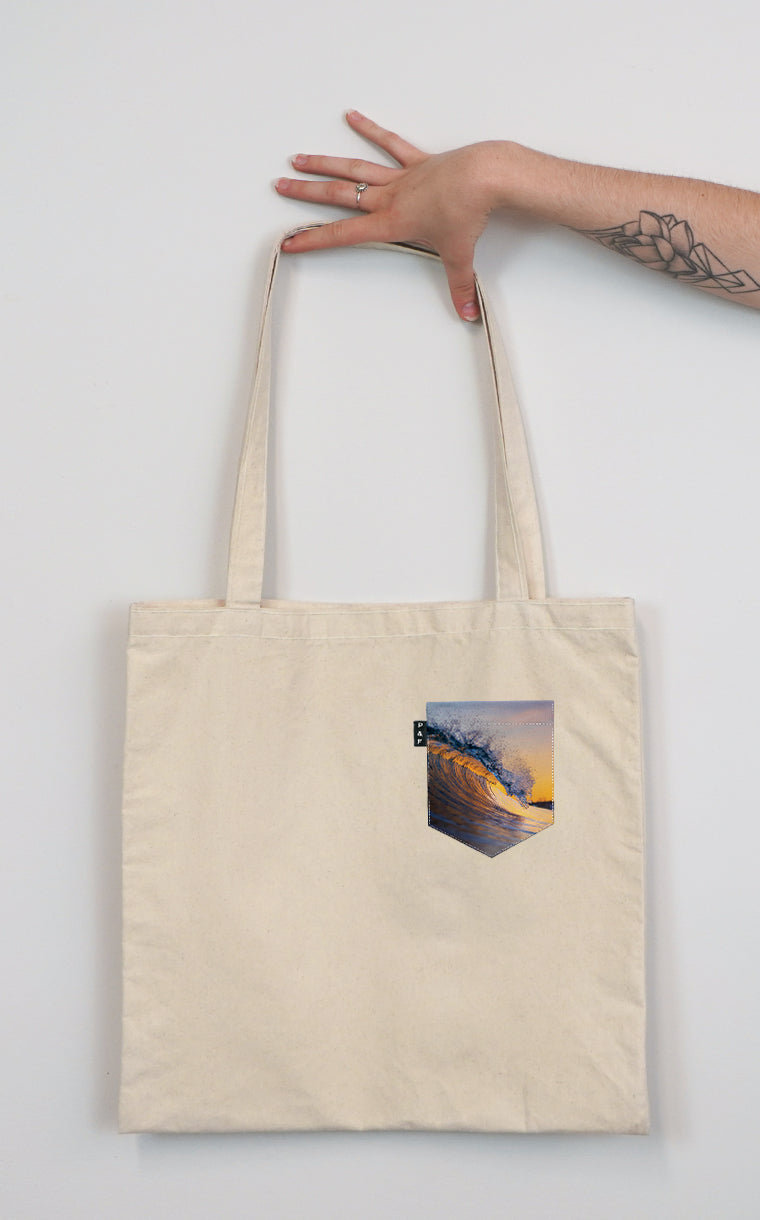 Tote Bag à poche Marée Paiement