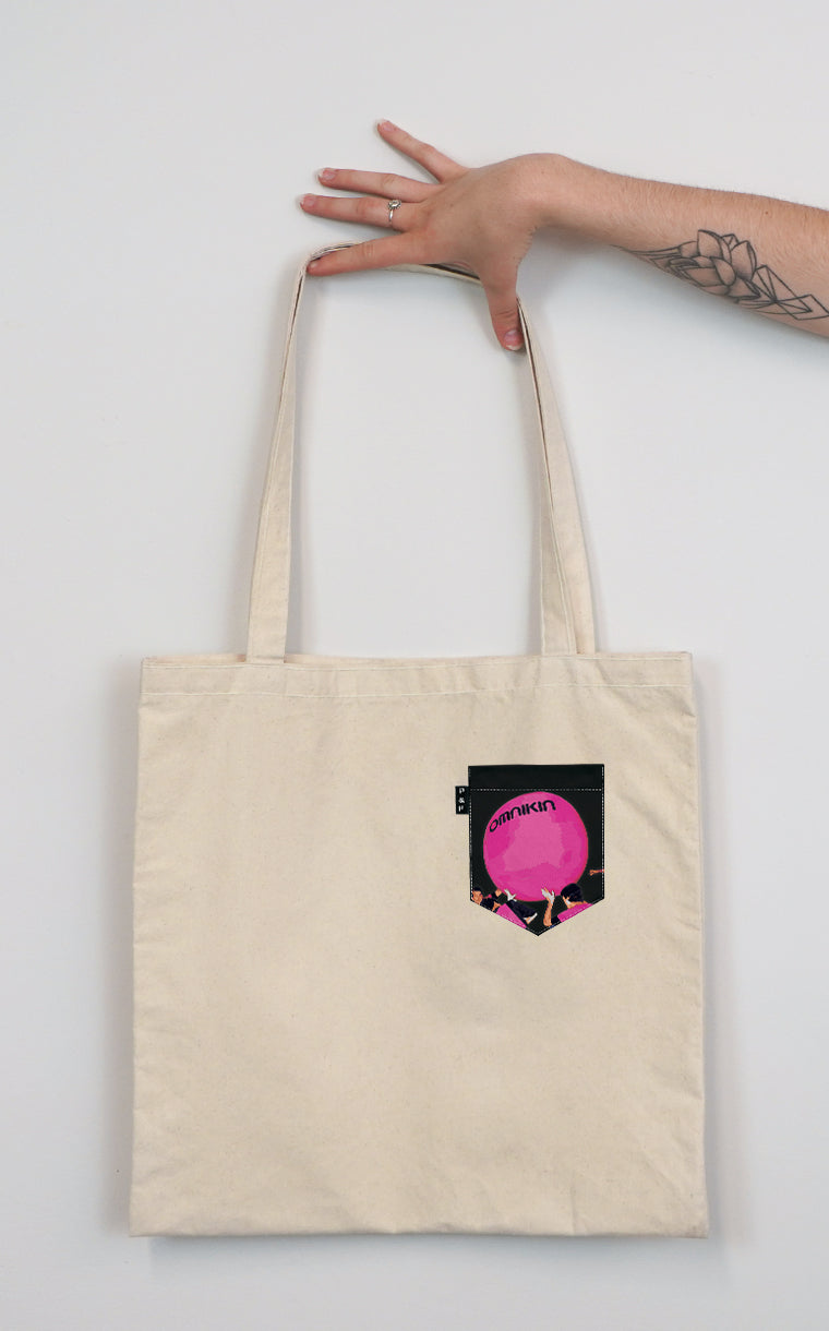 Omnikin PINK Pocket Tote Bag