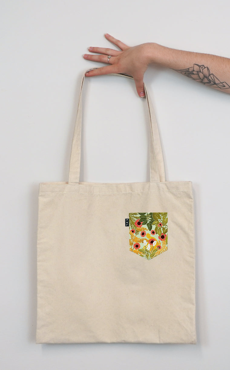 Pollen Marois Pocket Tote Bag