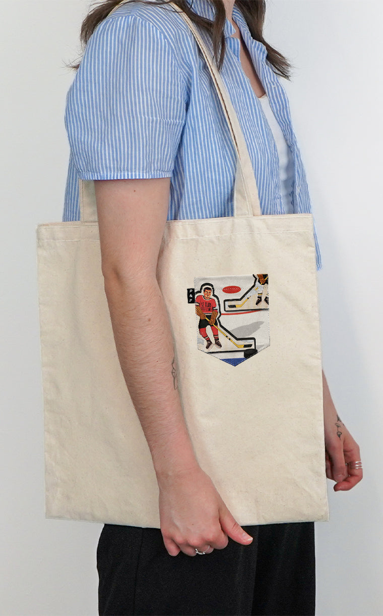 Tote Bag with Puck Pocket