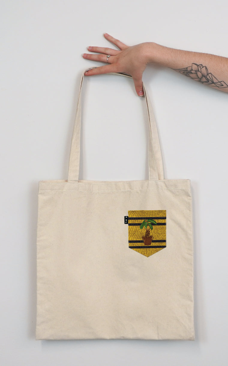 PuffPuffPass Pocket Tote Bag