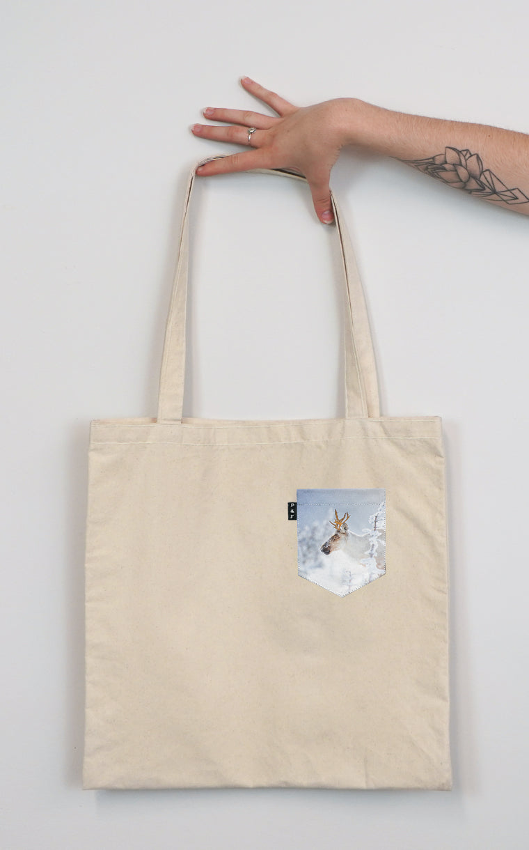 Tote Bag à poche Roi de la montagne