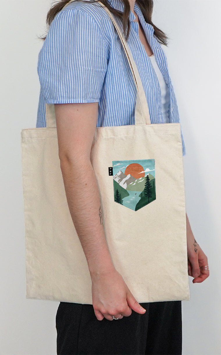 Tote Bag à poche Sans son Gallet-xy