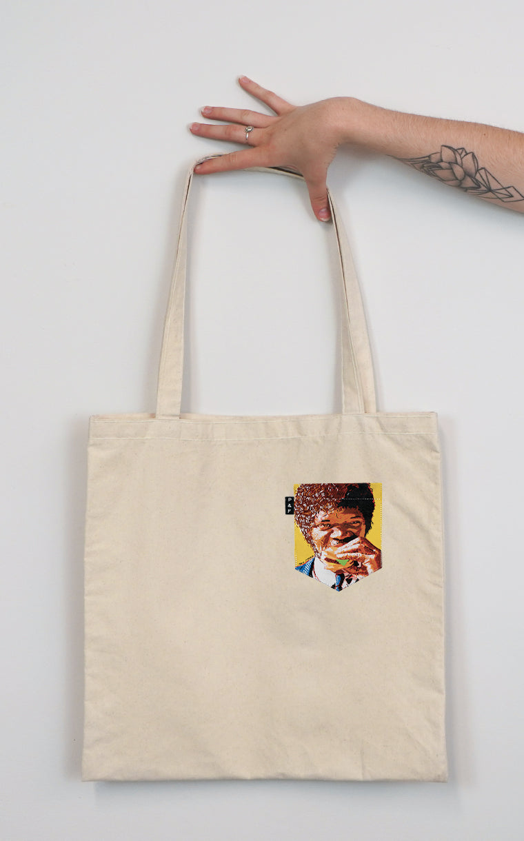 Tote Bag with pocket Say pocket again