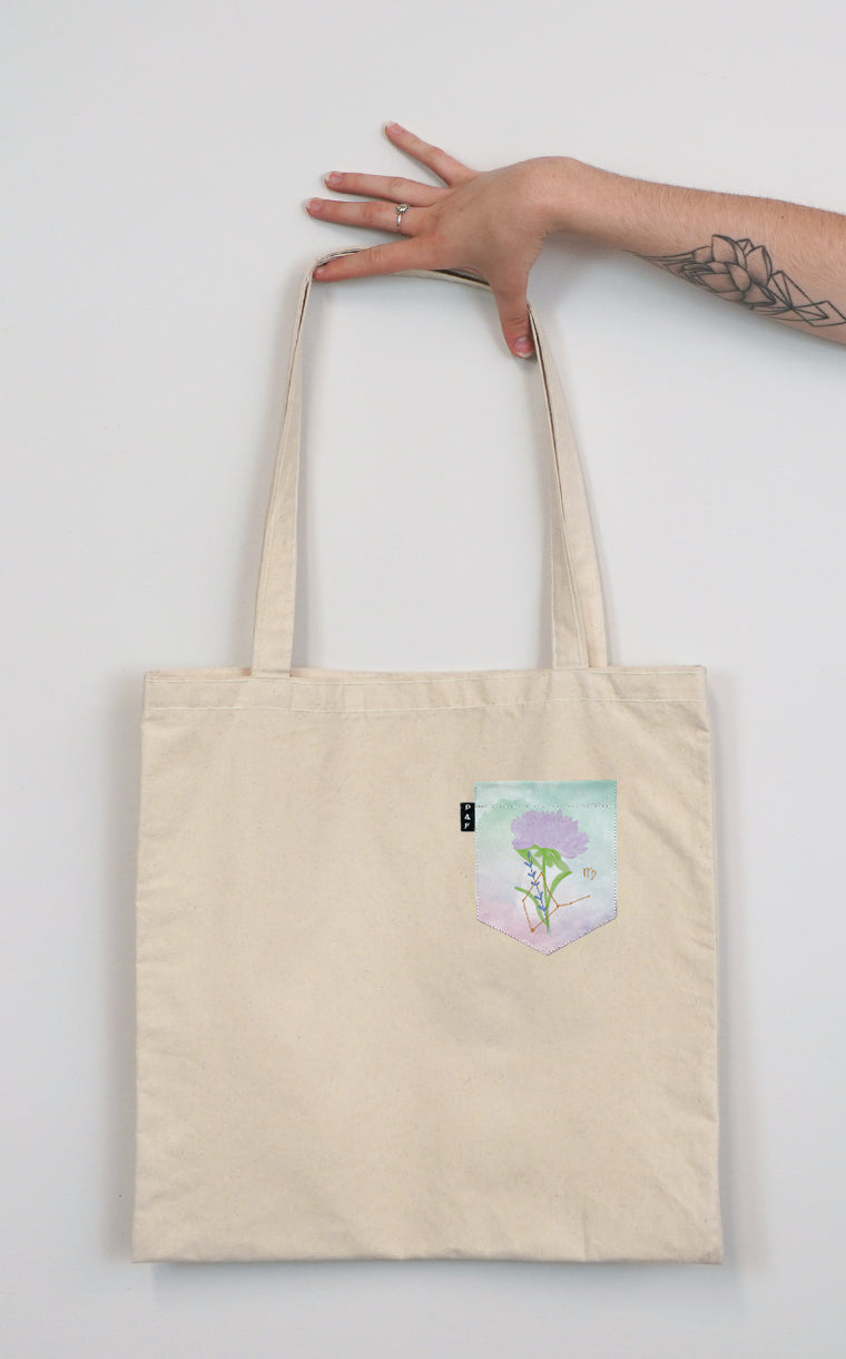 Tote Bag with pocket Virginie Sew It!