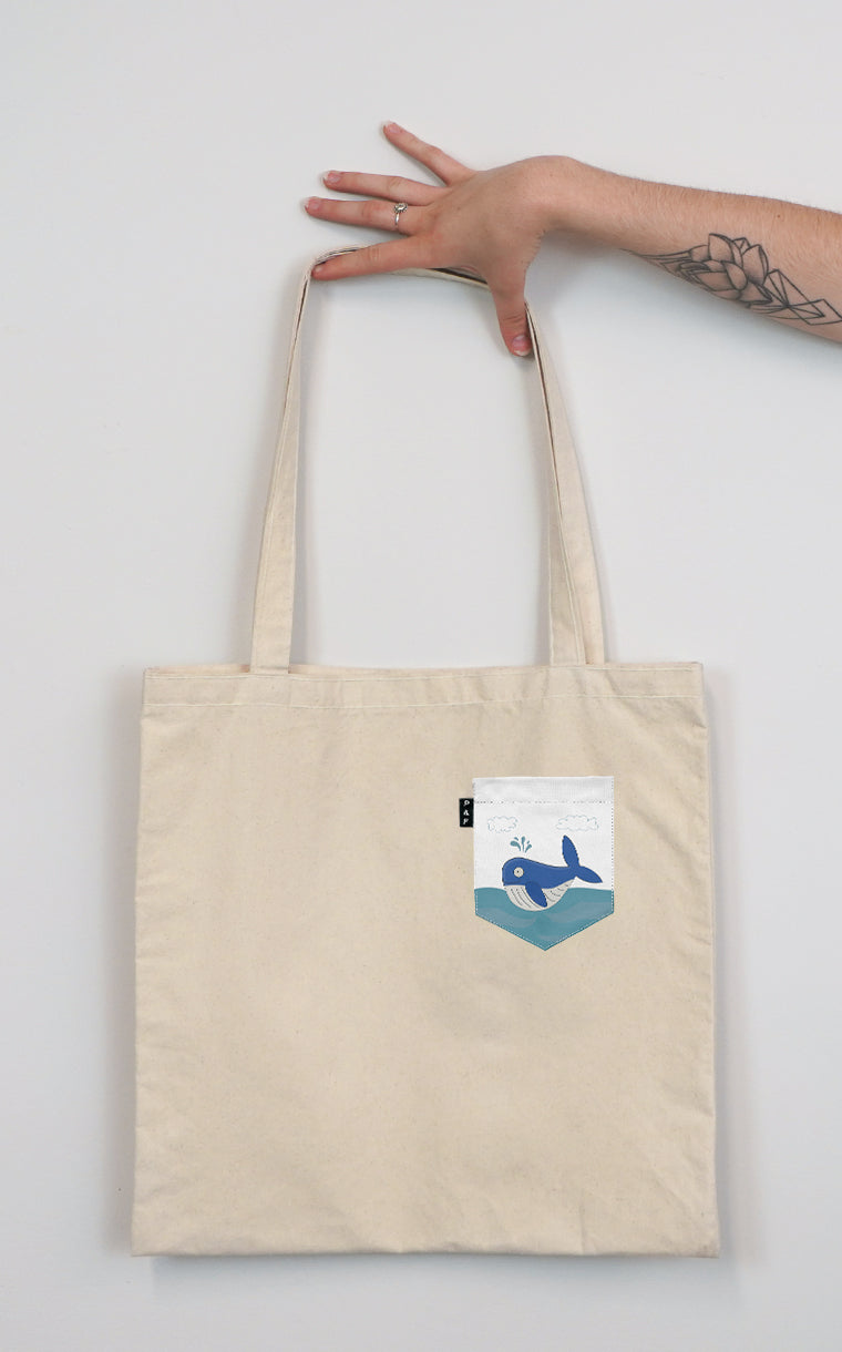 Willy Pocket Tote Bag