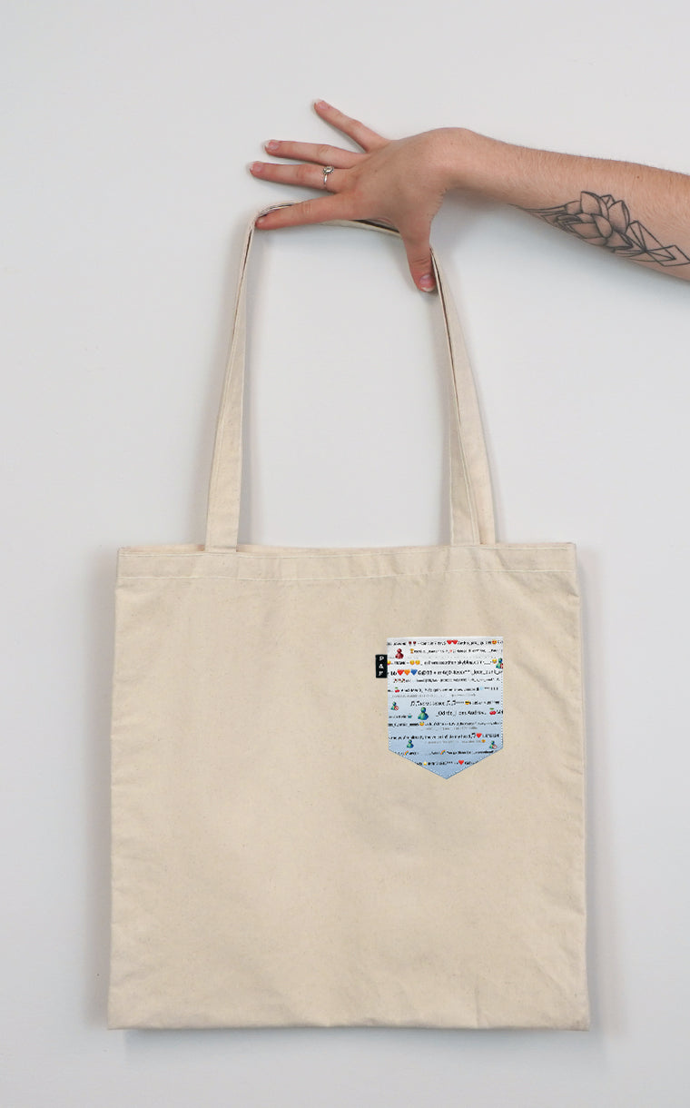 WizZzZzZzZz Pocket Tote Bag