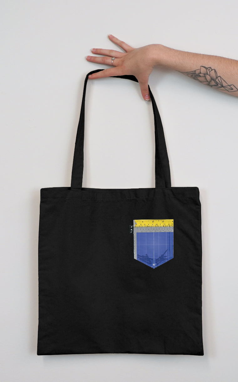 4 inch strong pocket tote bag