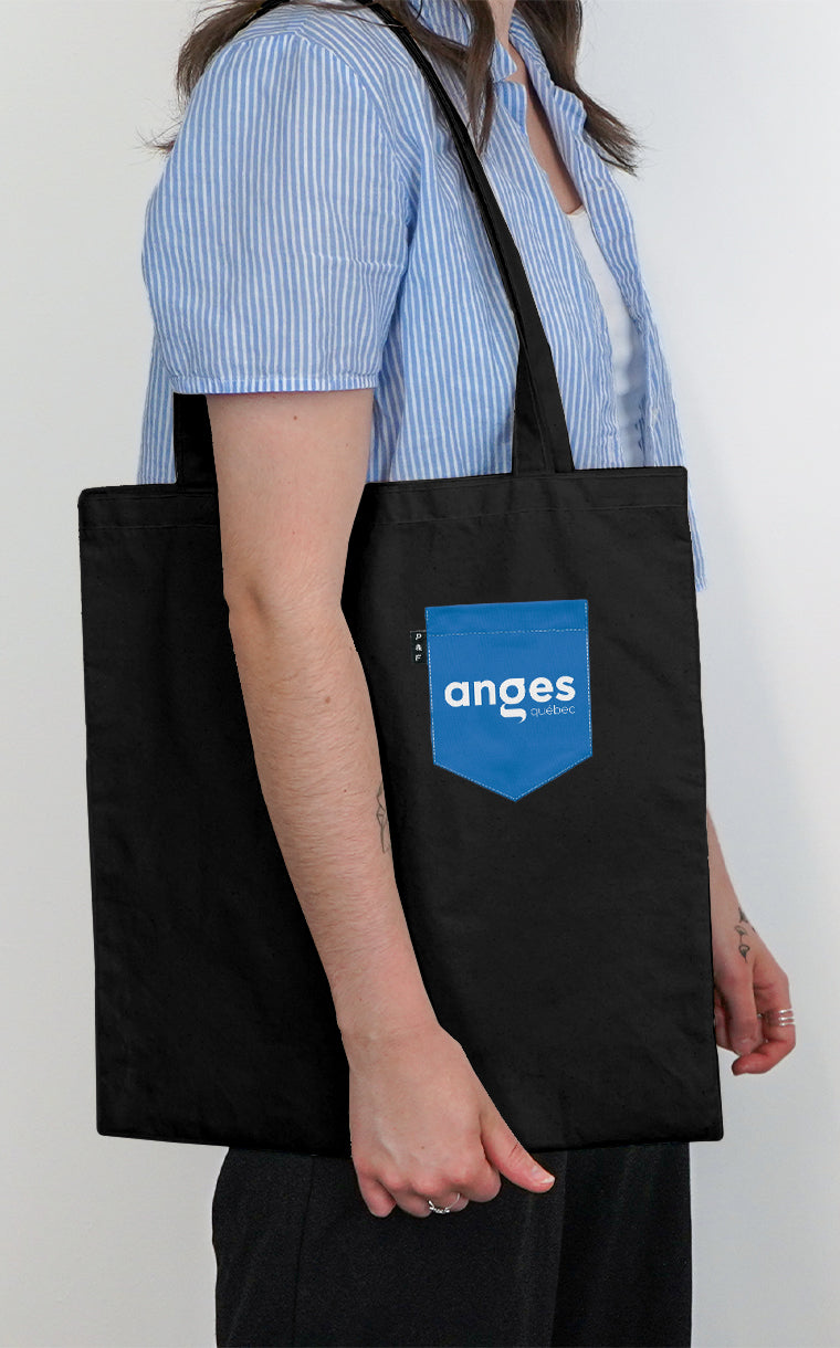 Tote Bag à poche Anges Québec