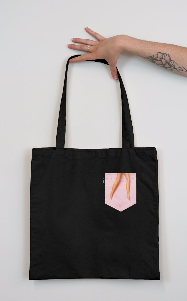 Barbie Resto Bar Grill Pocket Tote Bag