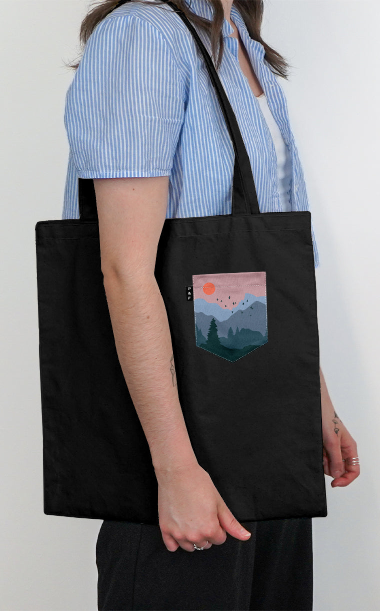 Brokeback Mountain Pocket Tote Bag