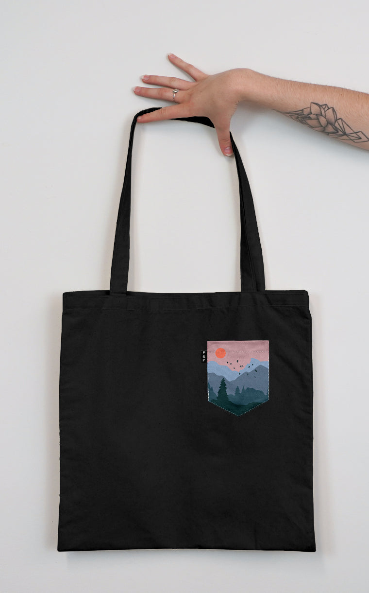 Brokeback Mountain Pocket Tote Bag