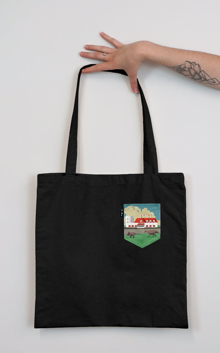 Tote Bag à poche Dinonrepart