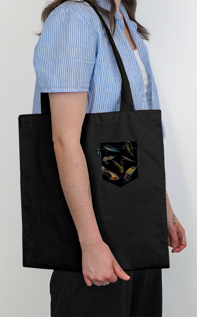 Water Fly Pocket Tote Bag