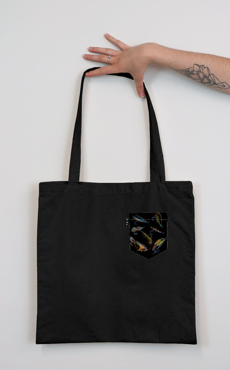 Water Fly Pocket Tote Bag