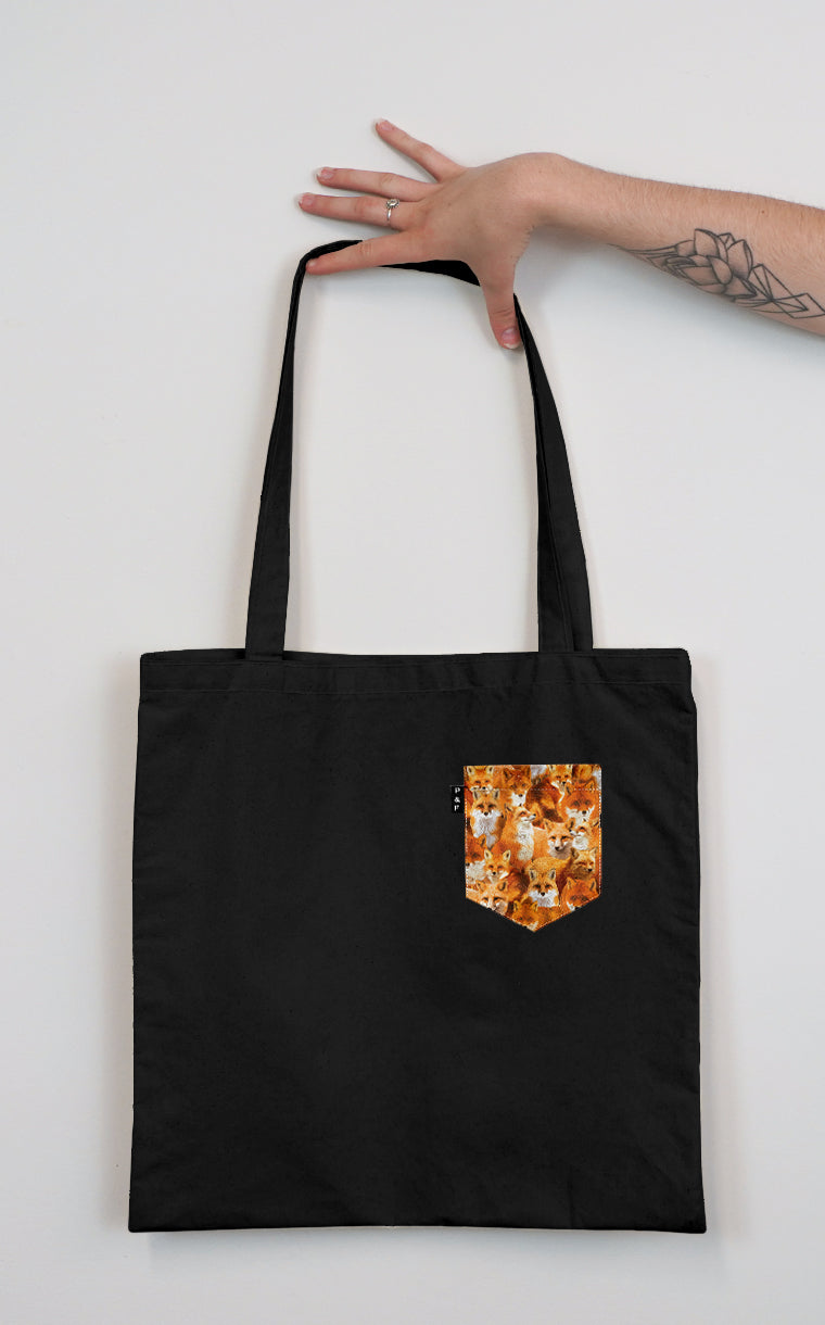 No Fox Given Pocket Tote Bag