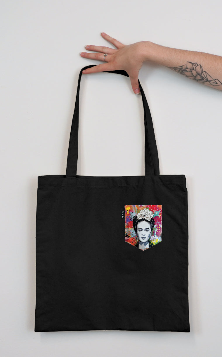 Kahlo Pocket Tote Bag