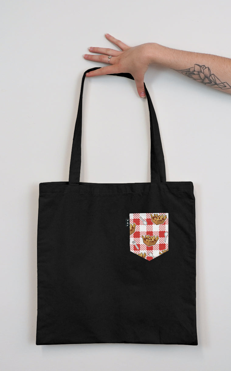 Tote Bag à poche Lâche pas la patate