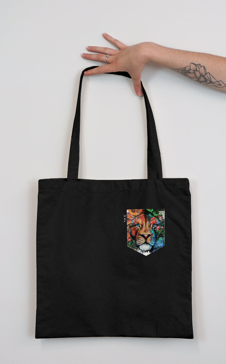 Mufasa Pocket Tote Bag