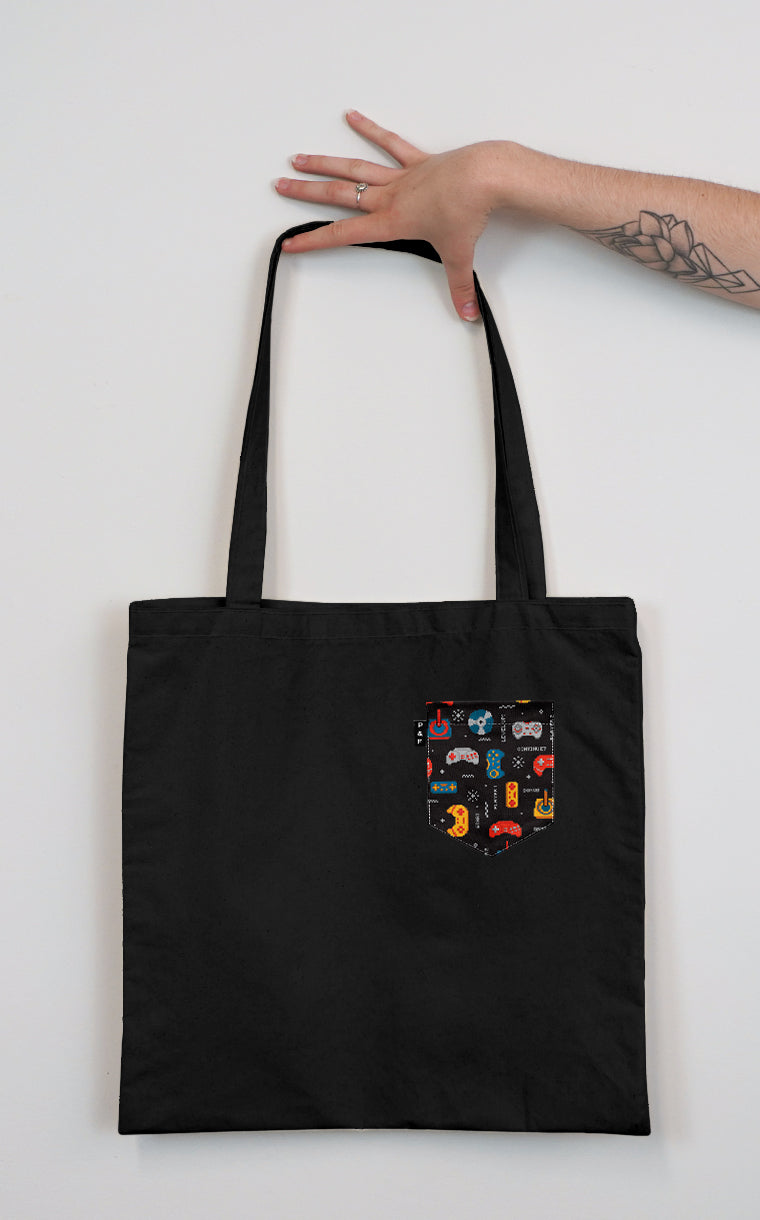 Nostalgia Pocket Tote Bag