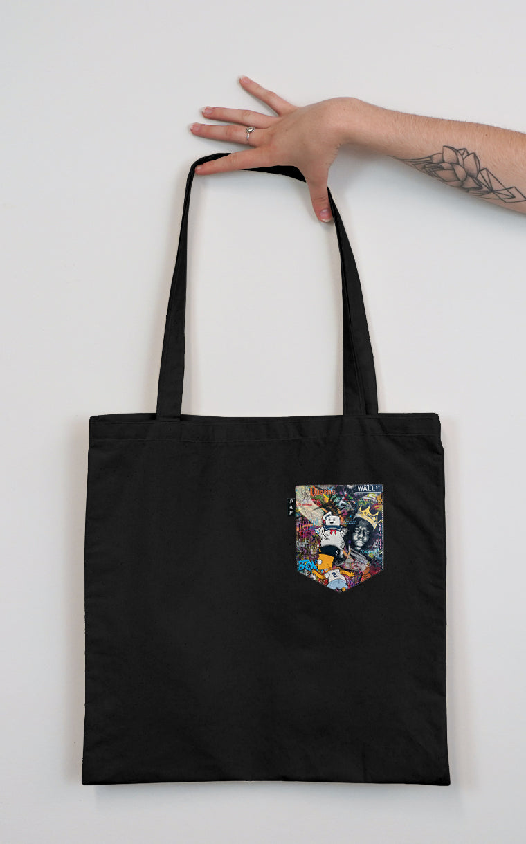 Tote Bag à poche Nouveau York