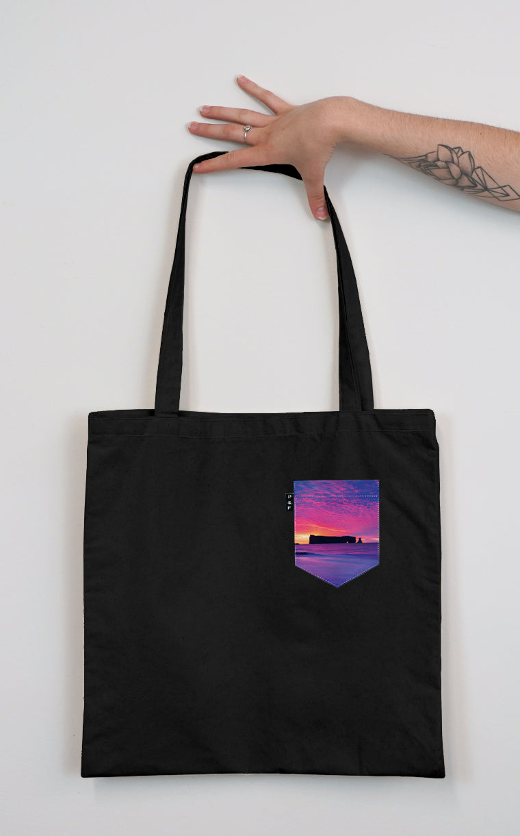 Tote Bag à poche Pierre Trouée