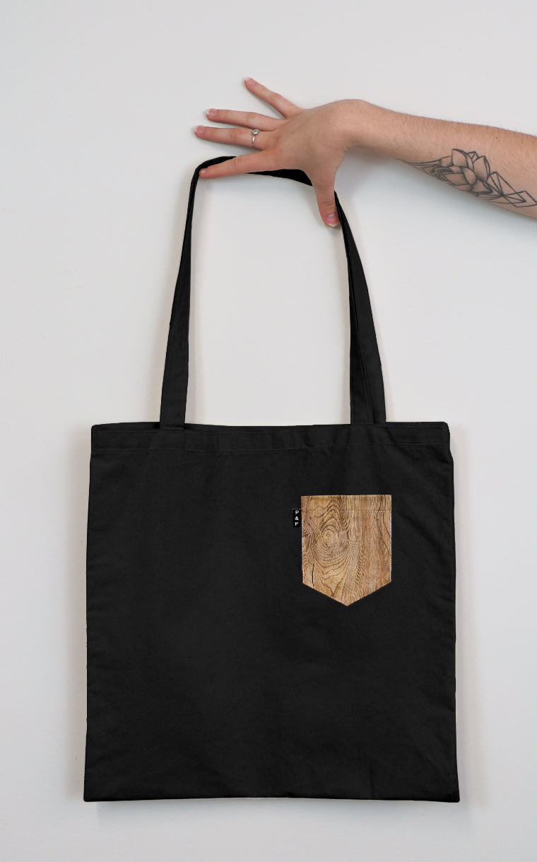 Floating Floor Pocket Tote Bag