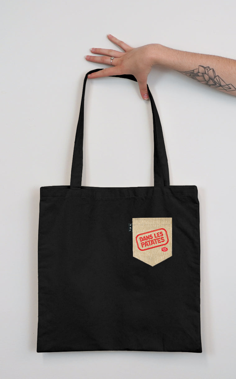 Tote Bag à poche Poche de patates