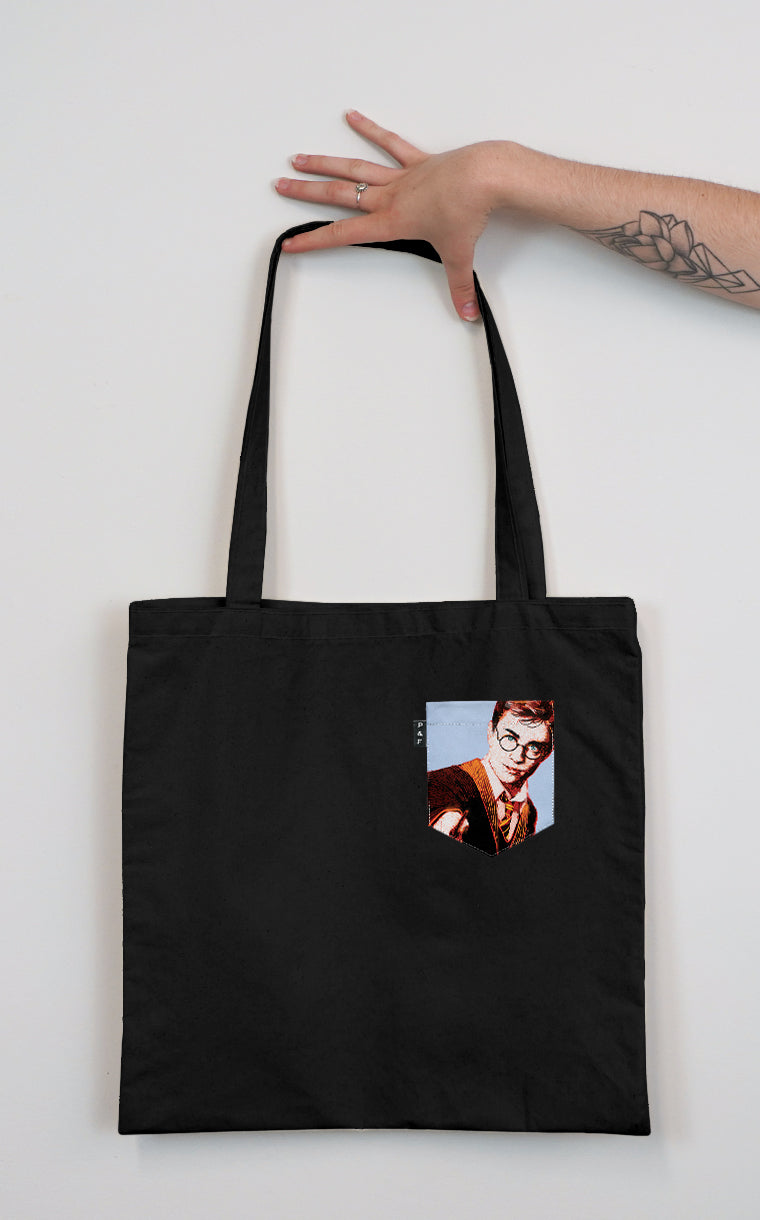 Tote Bag with Pocket Philosopher's Pocket