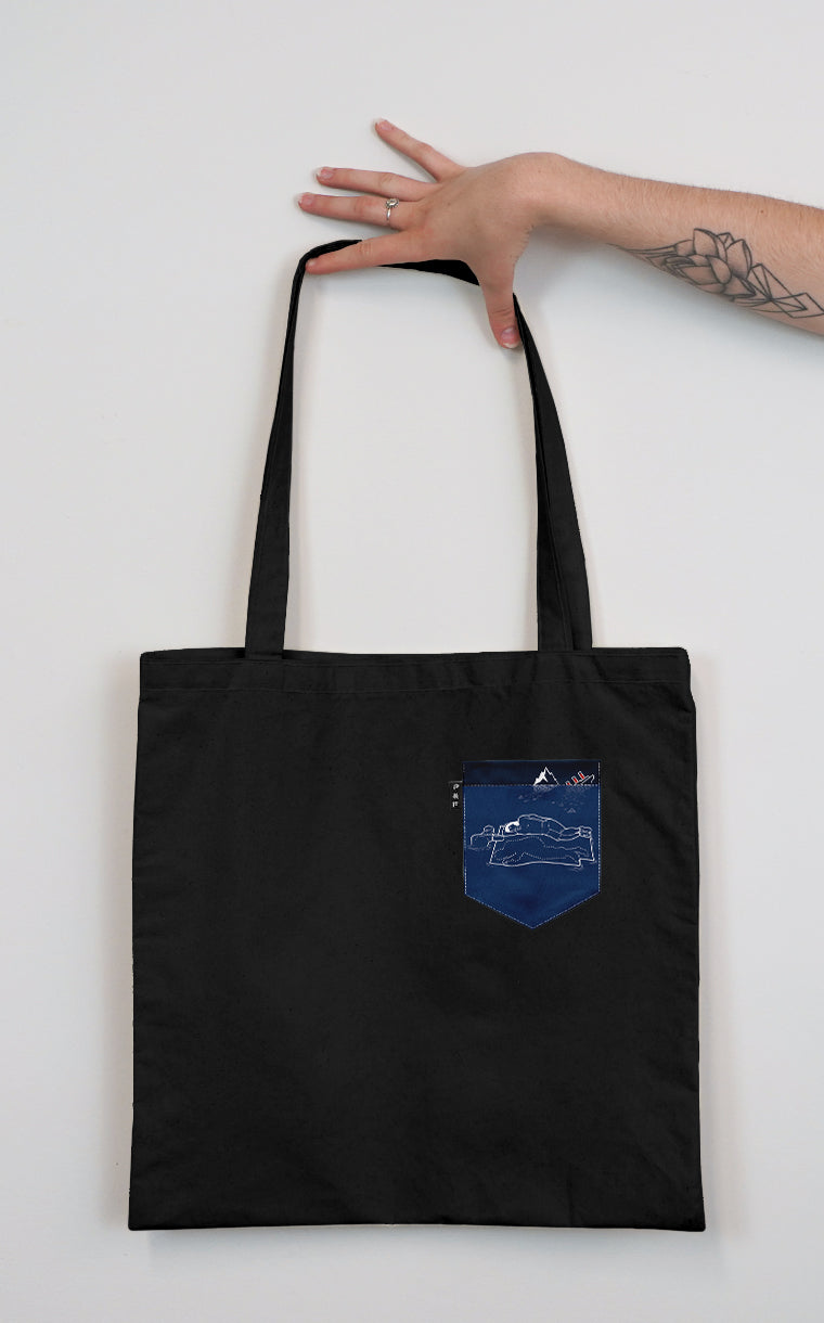 Ship Happens Pocket Tote Bag