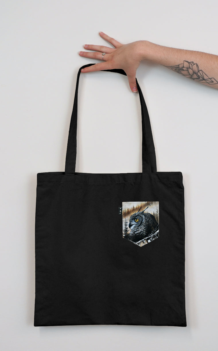 Tote Bag à poche TorticOWLis