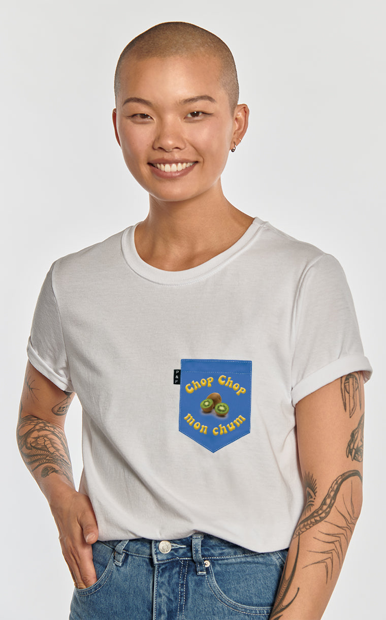 Chop Chop Boyfriend Pocket T-Shirt