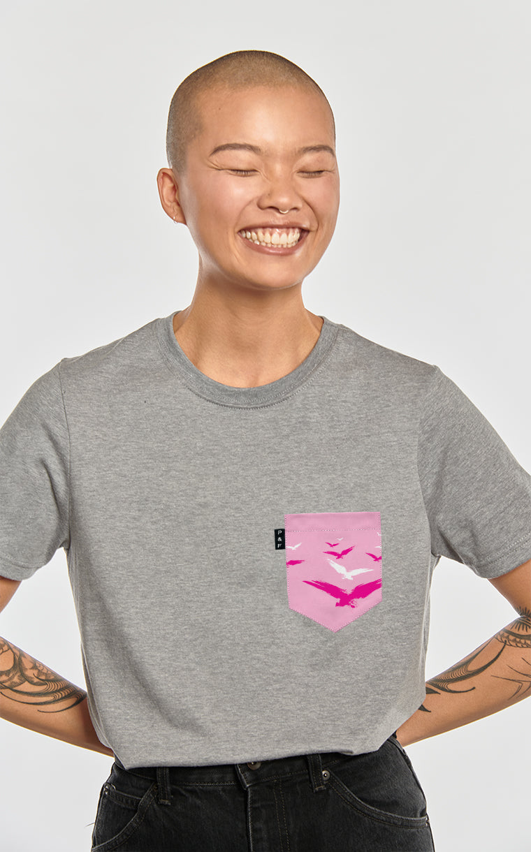 Lise Watier Foundation Boyfriend Cut T-Shirt with Pocket