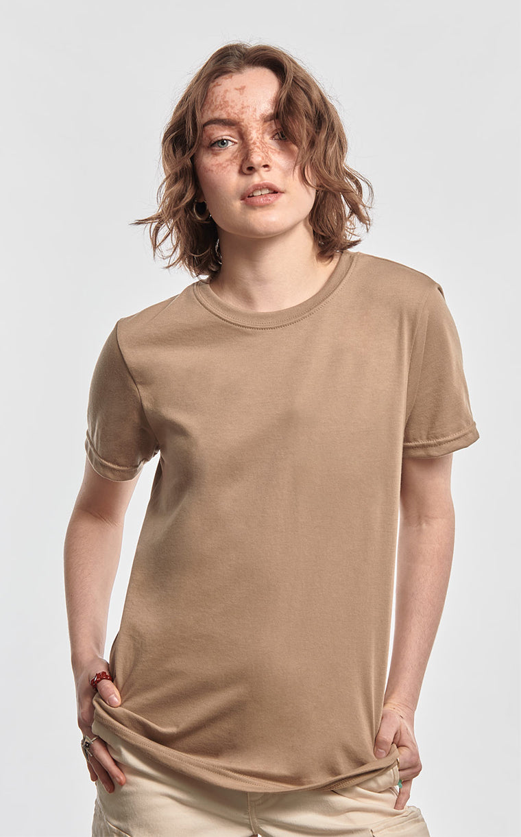 Women's Boyfriend Fit T-Shirt with No Pockets