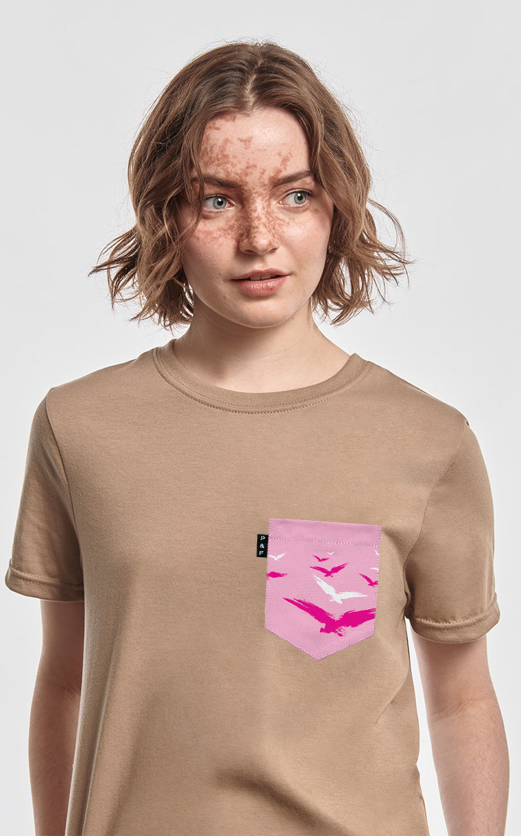 Lise Watier Foundation Boyfriend Cut T-Shirt with Pocket