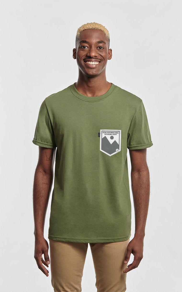 Customizable pocket t-shirt