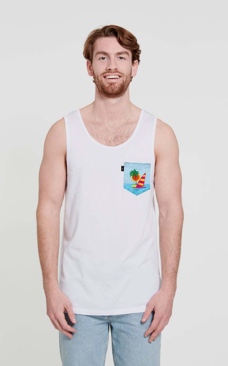 Camisole à poche pour homme avec poche 90's represent ^ 