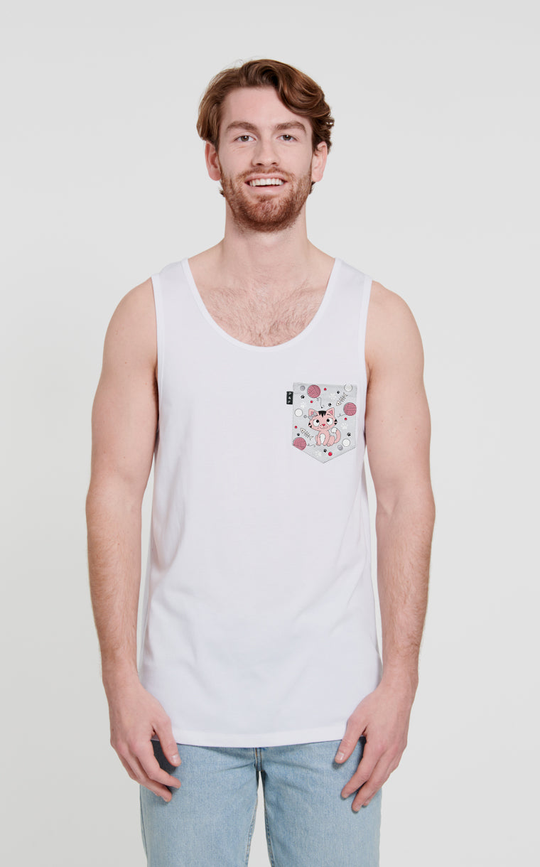 Camisole à poche pour homme avec poche Charlotte ^ 